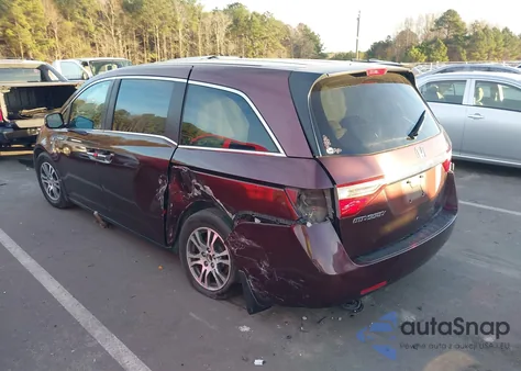 2012 Honda Odyssey Ex from USA, damaged, VIN 5FNRL5H44CB054099